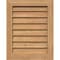 Ekena Millwork Vertical Gable Vent Non-Functional Western Red Cedar Gable Vent w/Decorative Face Frame, 32"W x 20"H GVWVE32X2002SDUWR - alternate 1